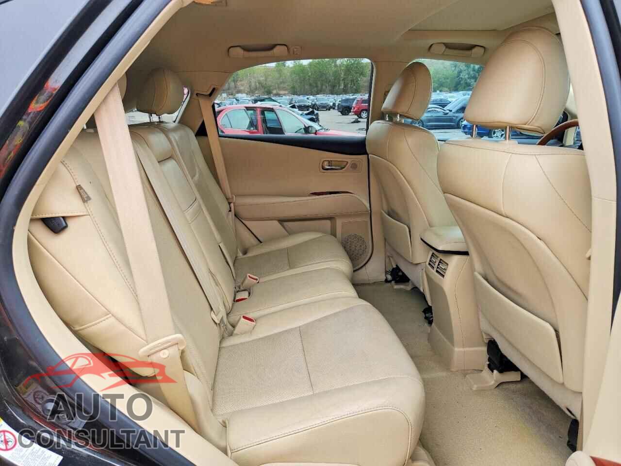 LEXUS RX350 2011 - 2T2BK1BA1BC119355