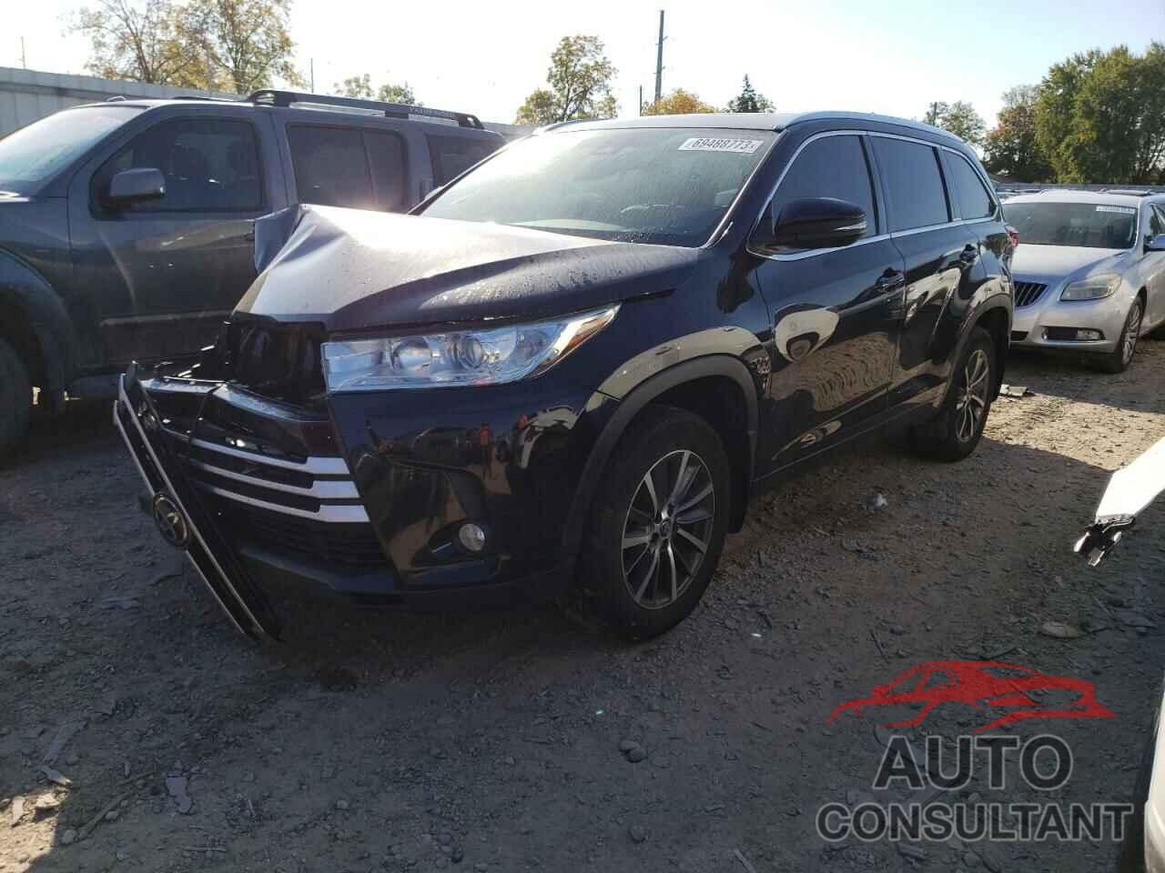 TOYOTA HIGHLANDER 2017 - 5TDJZRFHXHS479371