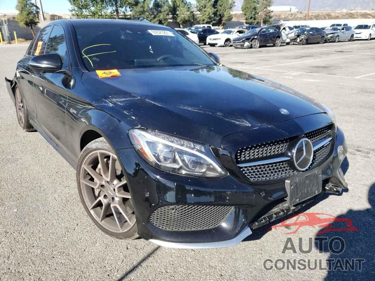 MERCEDES-BENZ C-CLASS 2017 - 55SWF6EBXHU191914