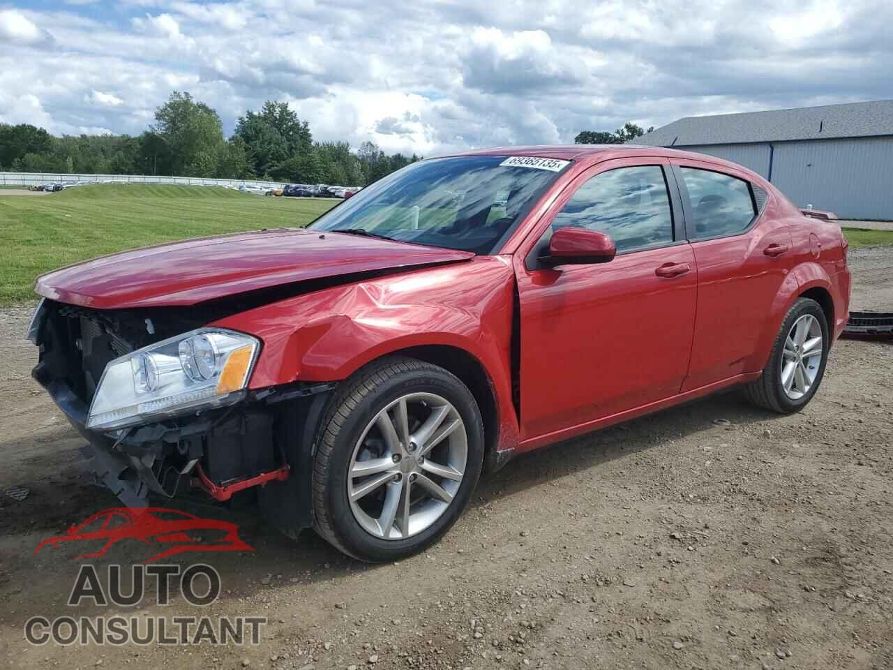 DODGE AVENGER 2012 - 1C3CDZCB3CN198376