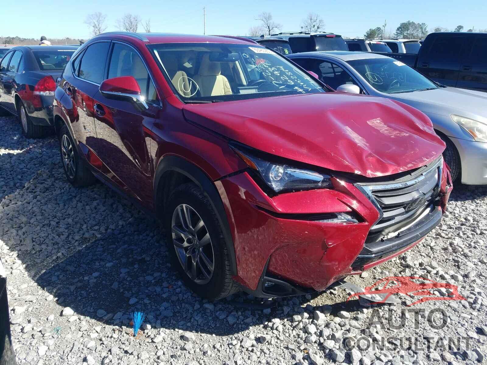 LEXUS NX 2016 - JTJYARBZ9G2032814