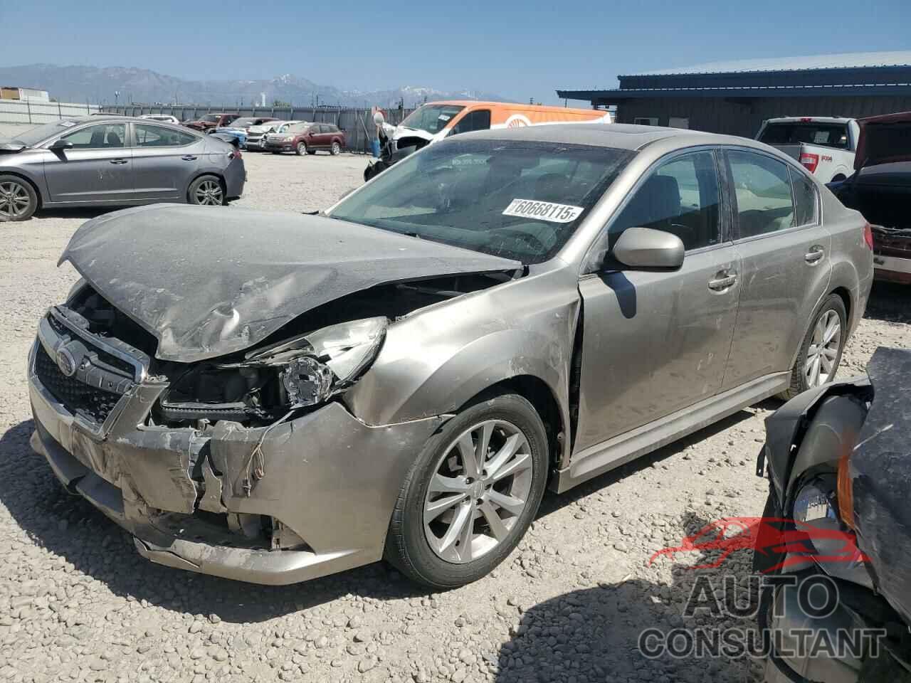 SUBARU LEGACY 2014 - 4S3BMBD64E3015503