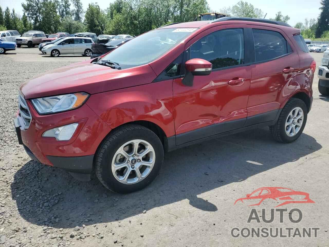 FORD ECOSPORT 2020 - MAJ6S3GL7LC315554