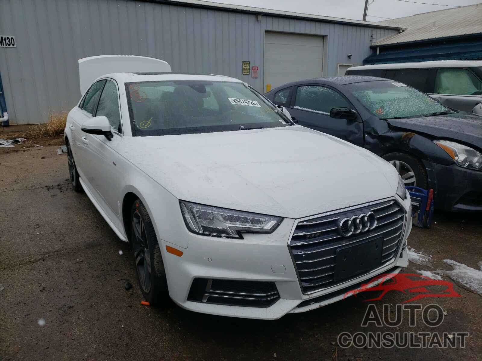 AUDI A4 2018 - WAUENAF4XJN001455