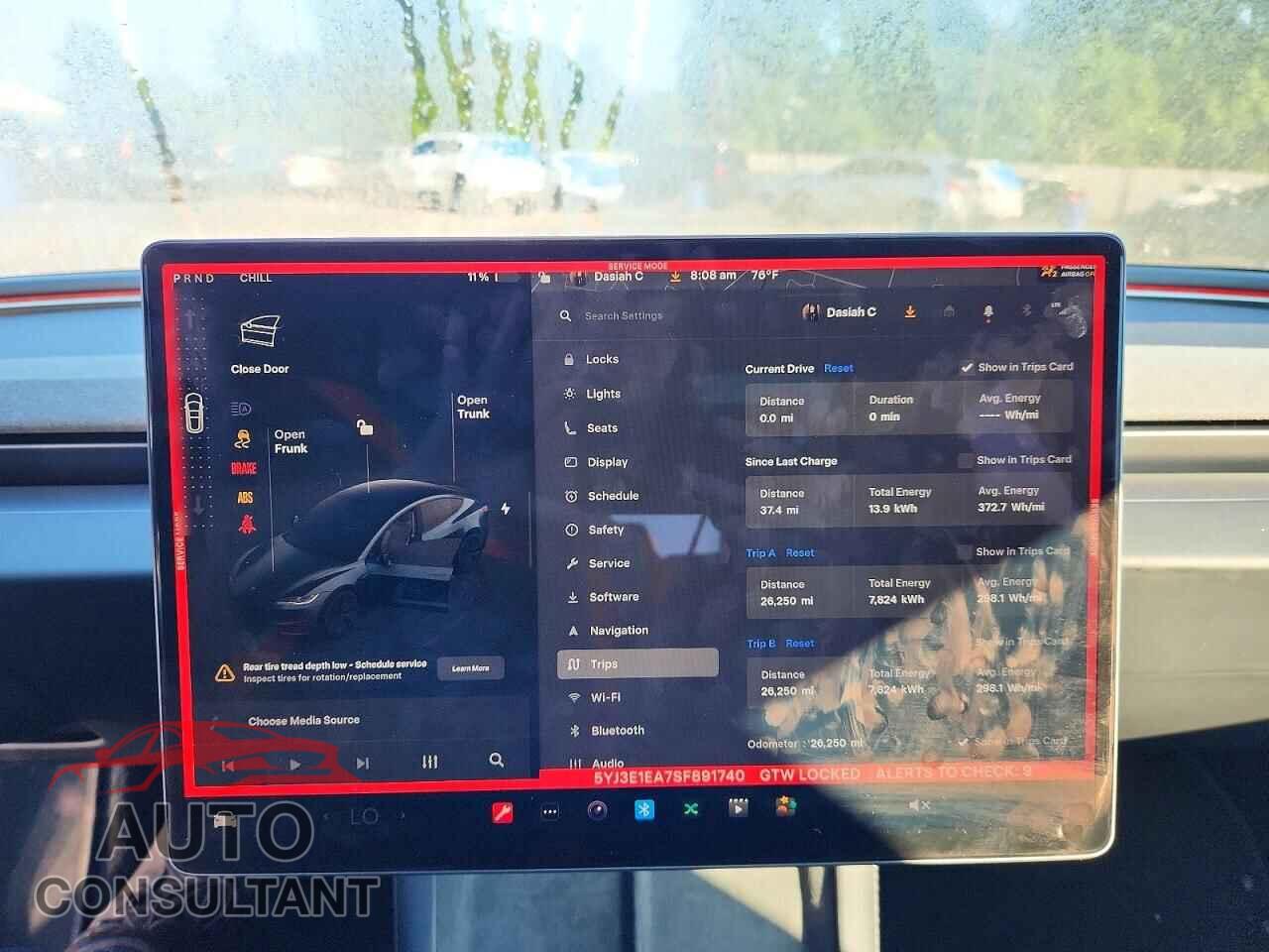TESLA MODEL 3 2025 - 5YJ3E1EA7SF891740