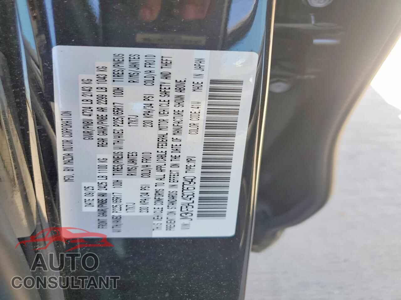 MAZDA CX-5 2025 - JM3KFBAL4S0767940