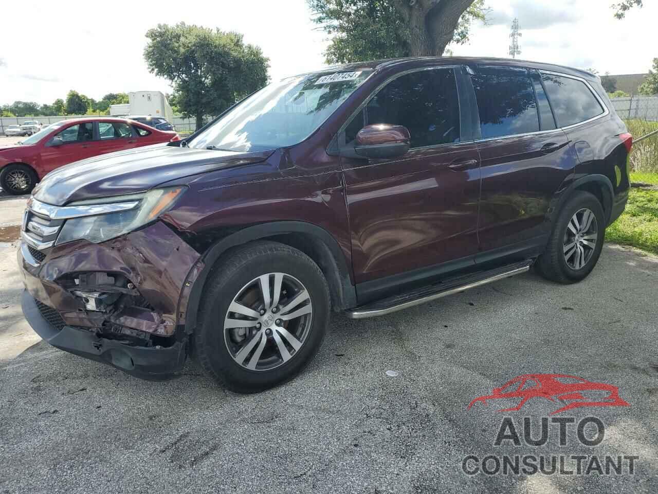 HONDA PILOT 2016 - 5FNYF5H78GB057770