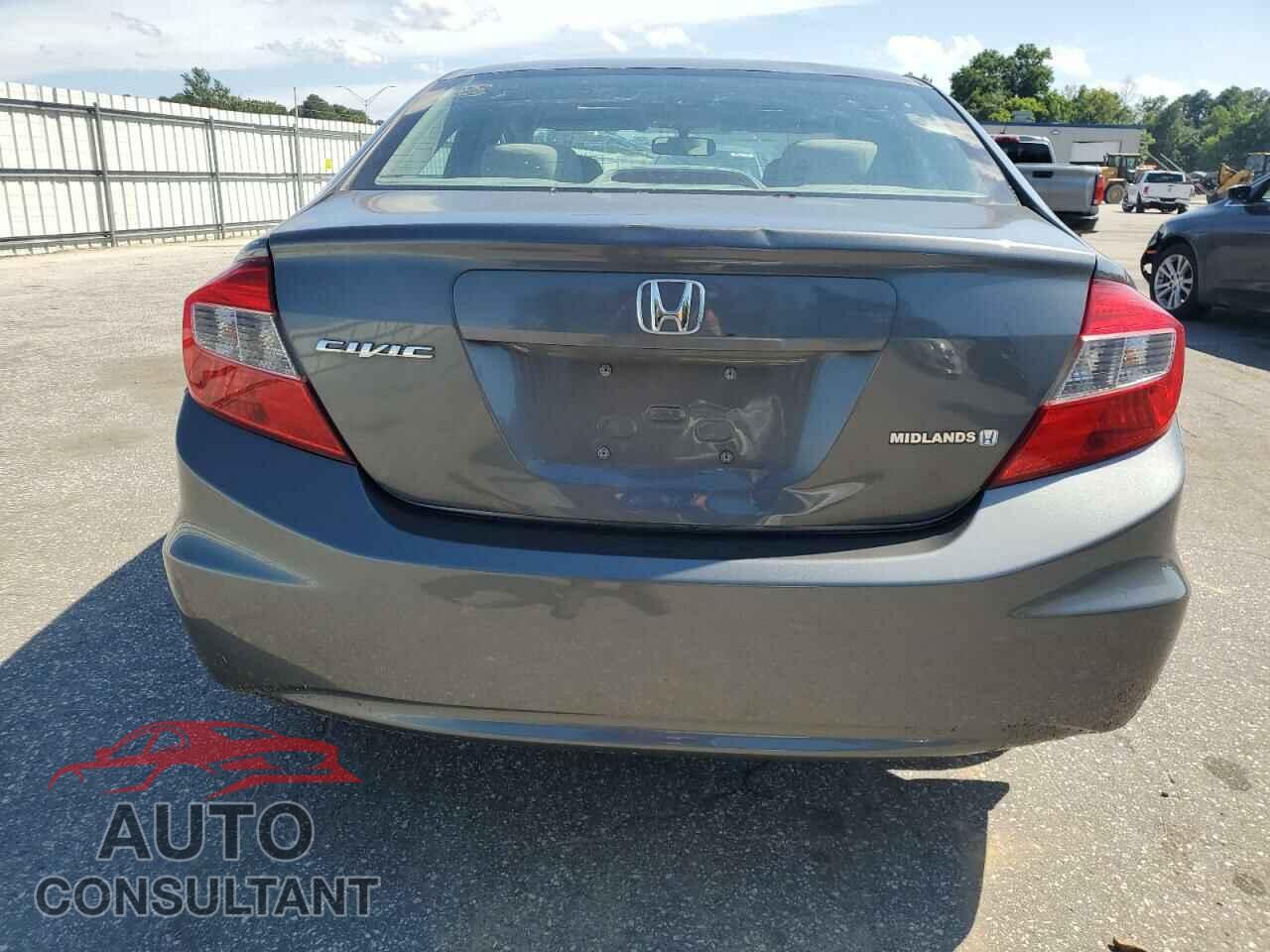 HONDA CIVIC 2012 - 19XFB2F82CE081205