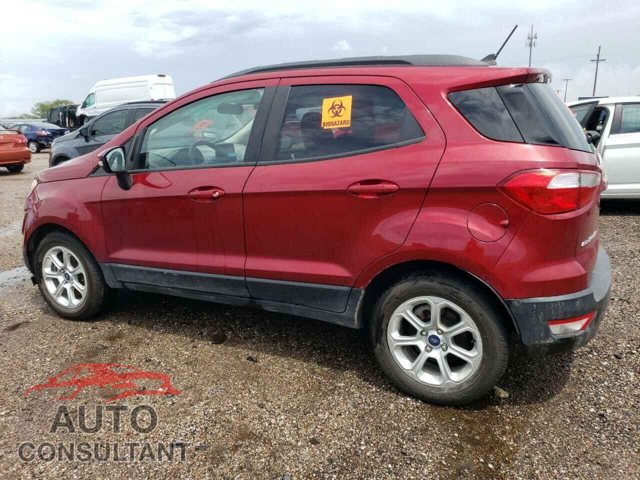 FORD ECOSPORT 2019 - MAJ3S2GE9KC302821