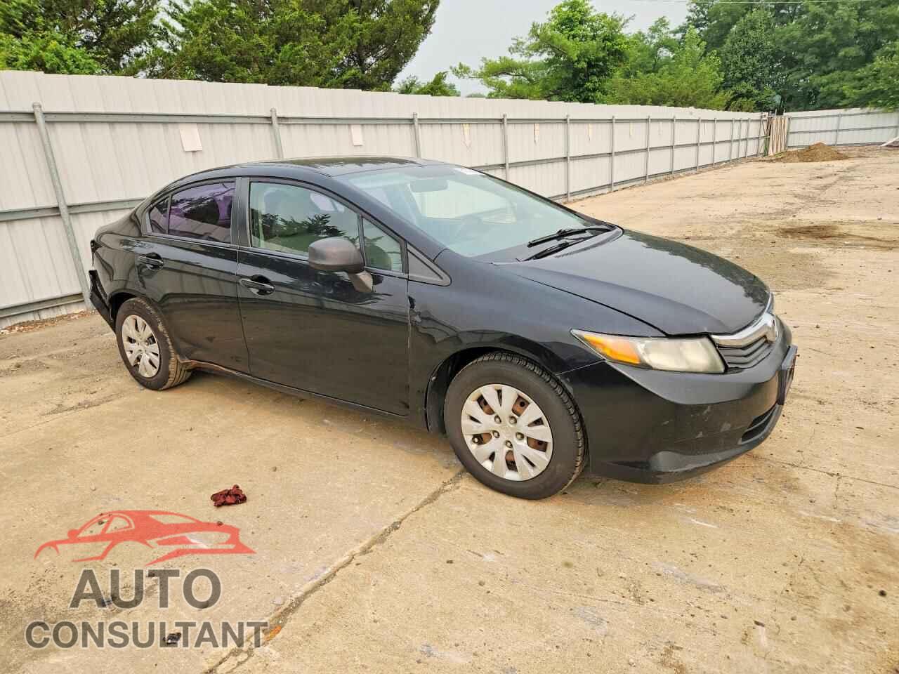 HONDA CIVIC 2012 - 2HGFB2F57CH319562