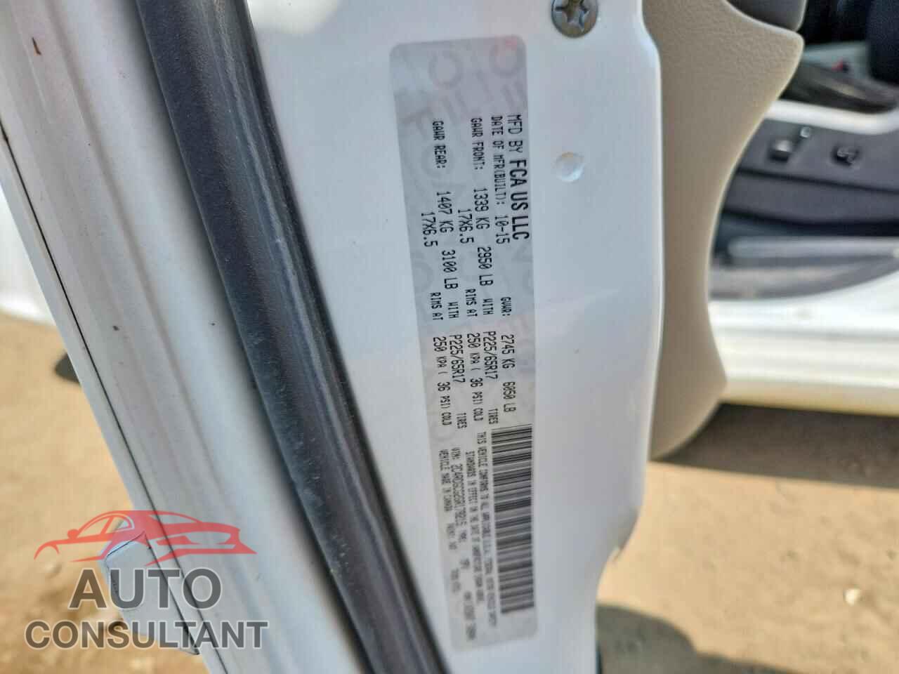 DODGE CARAVAN 2016 - 2C4RDGCG2GR178215