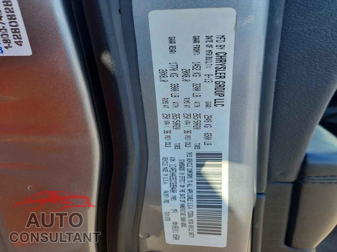 DODGE DURANGO 2013 - 1C4RDHAG9DC699400