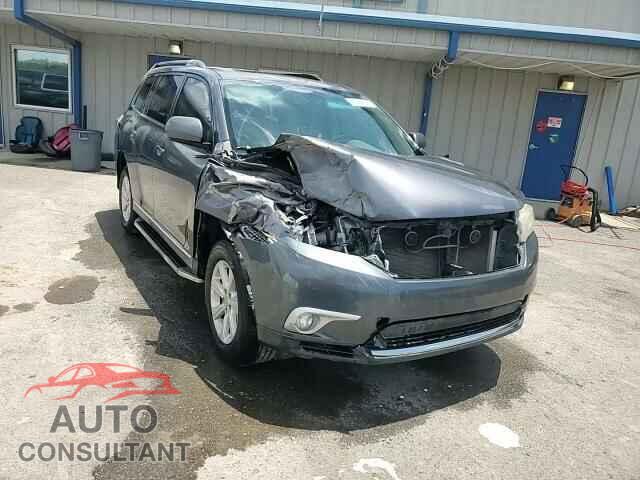 TOYOTA HIGHLANDER 2013 - 5TDZK3EH8DS135067