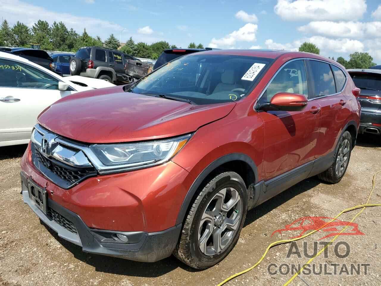 HONDA CRV 2017 - 5J6RW2H54HL076715