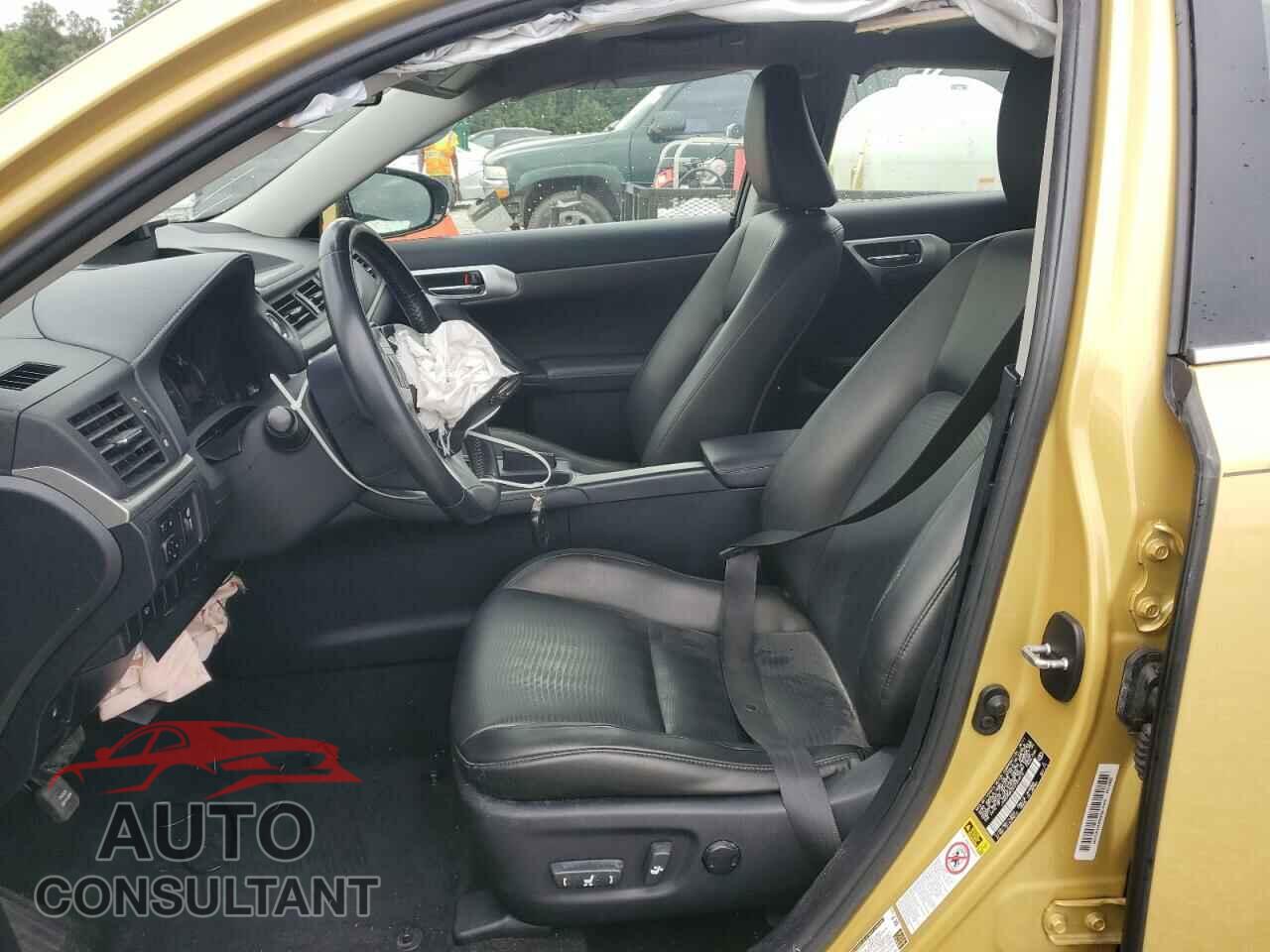 LEXUS CT 200 2012 - JTHKD5BH3C2054672