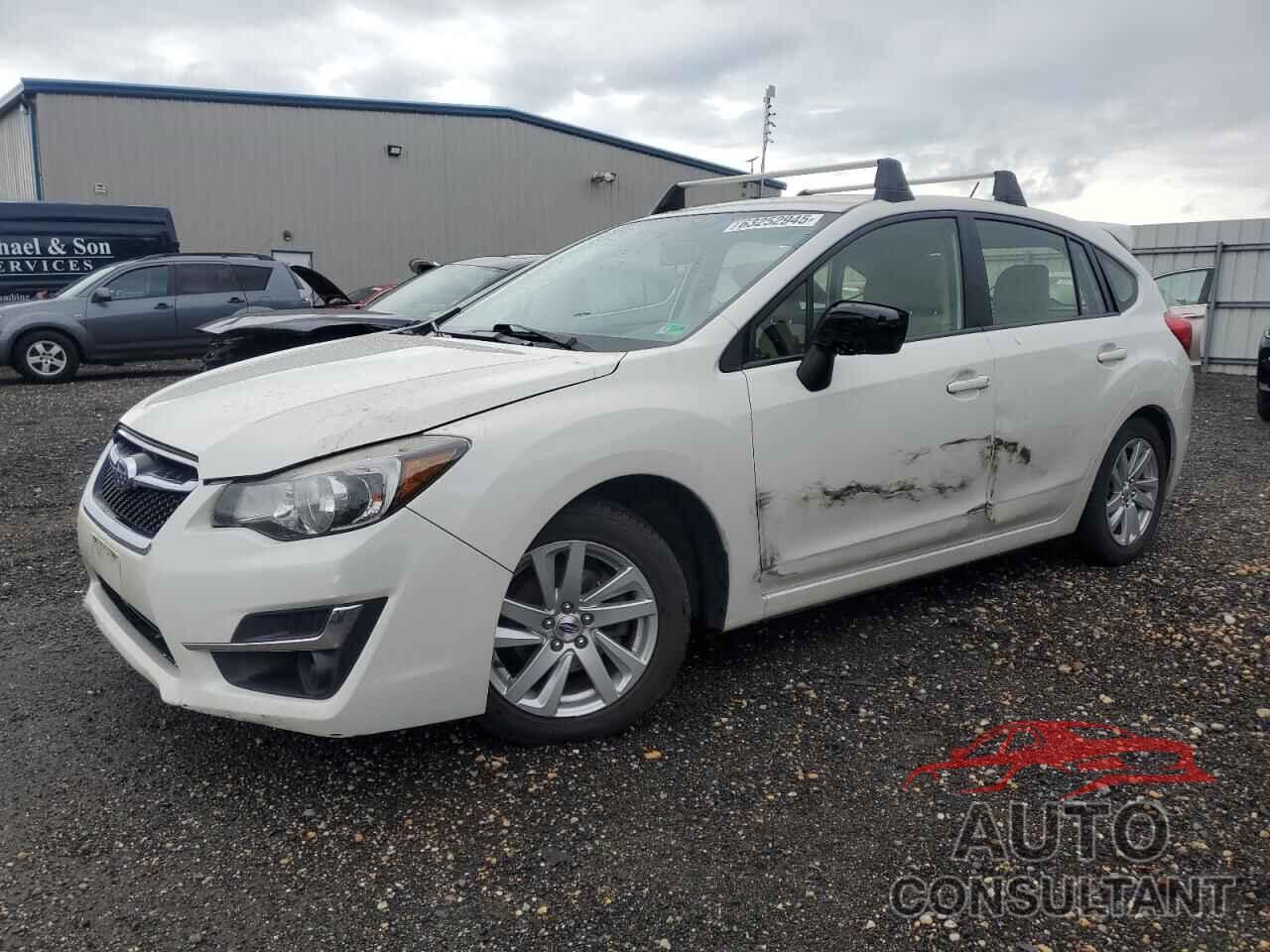 SUBARU IMPREZA 2016 - JF1GPAB62G8241514