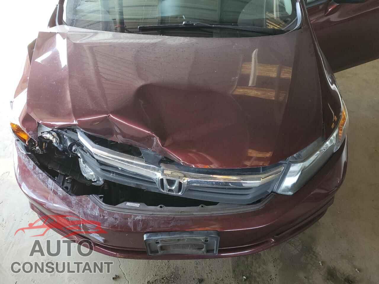 HONDA CIVIC 2012 - 19XFB2F82CE379916