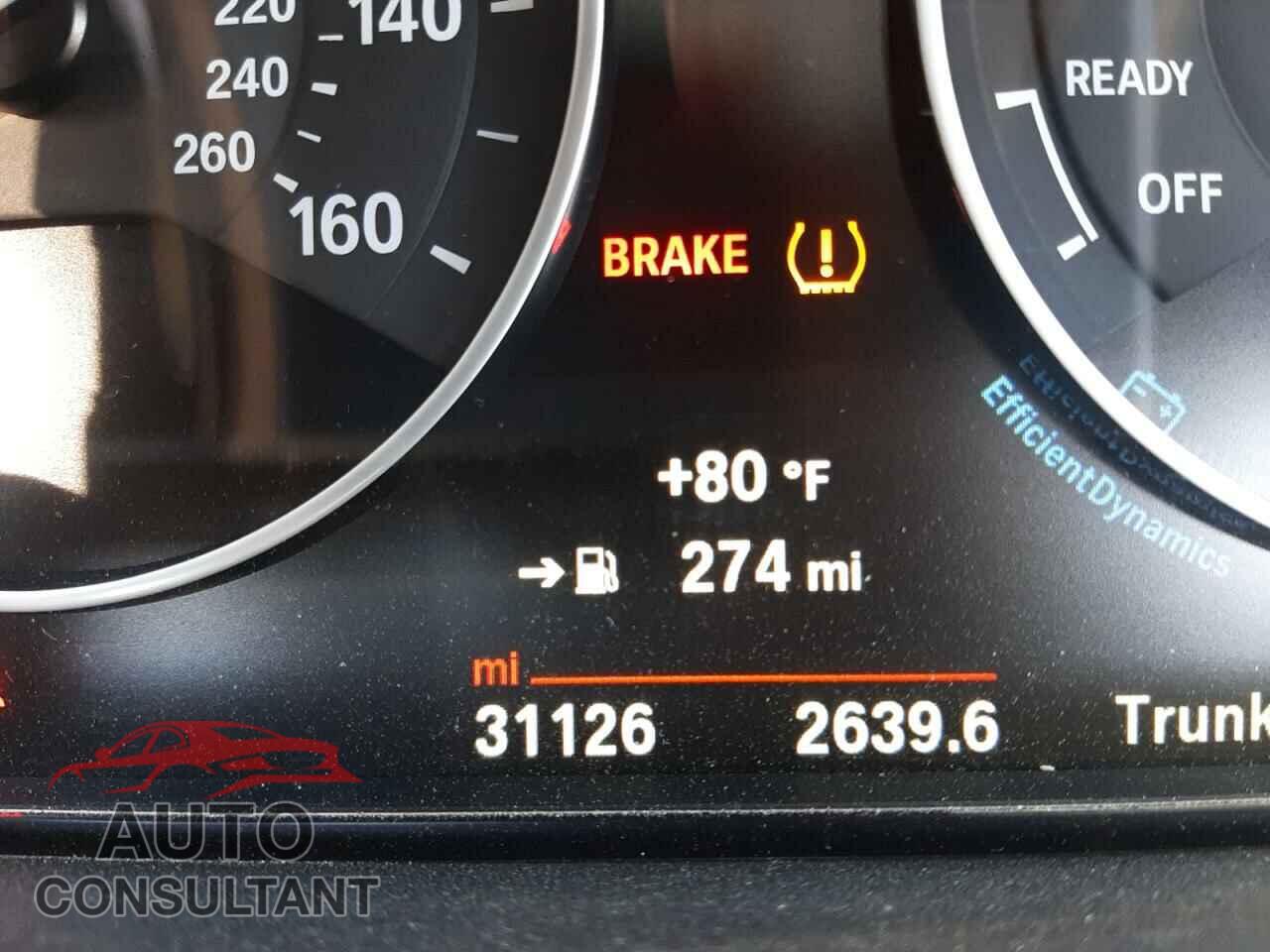 BMW 3 SERIES 2016 - WBA8E5G5XGNU19437