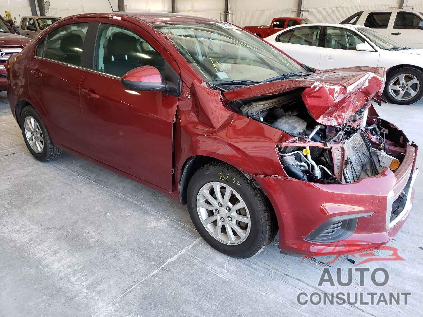 CHEVROLET SONIC 2017 - 1G1JD5SH1H4116104