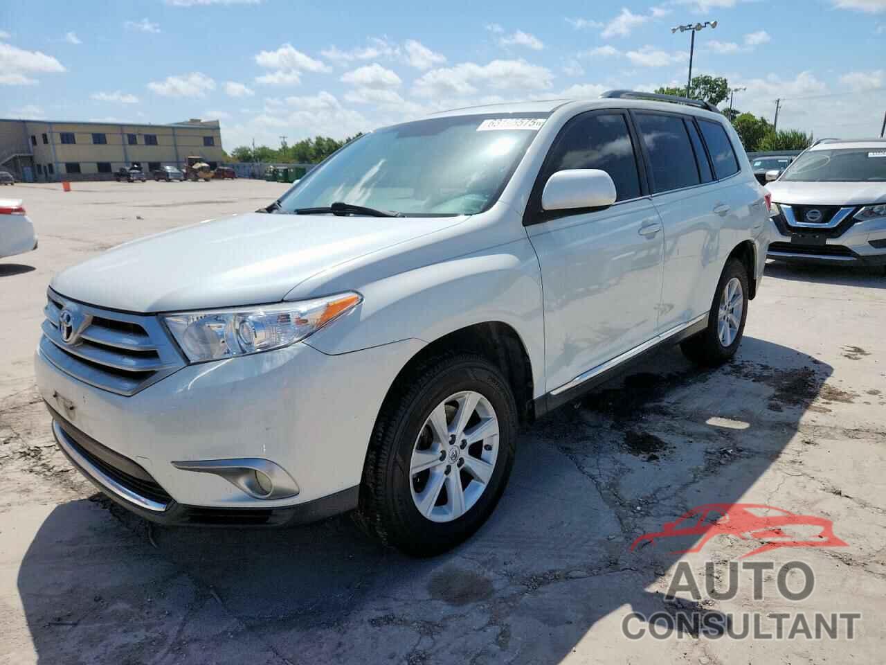 TOYOTA HIGHLANDER 2012 - 5TDZK3EH7CS069433
