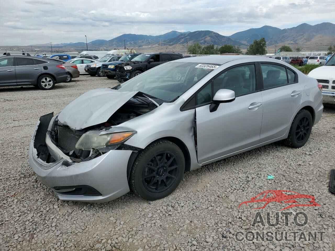 HONDA CIVIC 2013 - 19XFB2F58DE272067