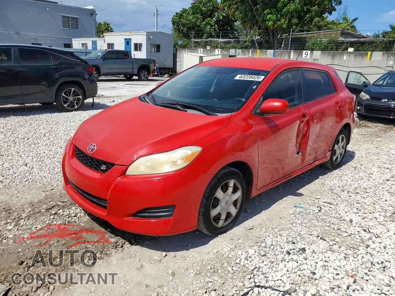 TOYOTA COROLLA 2009 - 2T1LE40E49C009286