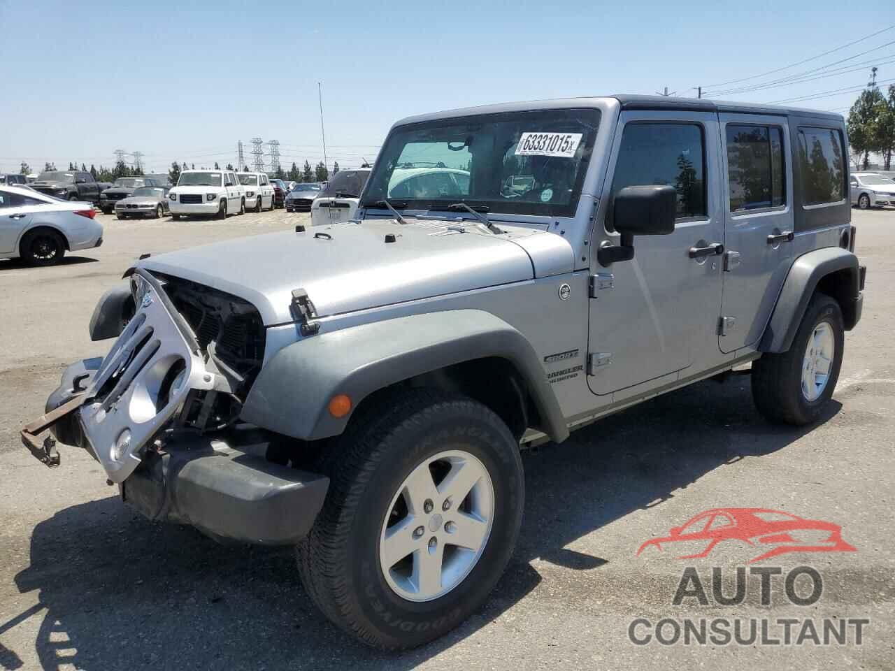 JEEP WRANGLER 2014 - 1C4HJWDG1EL221302