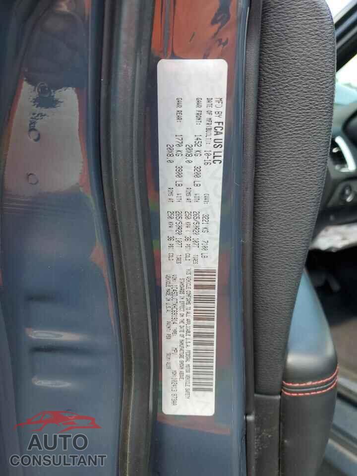 DODGE DURANGO 2017 - 1C4SDJCTXHC691914