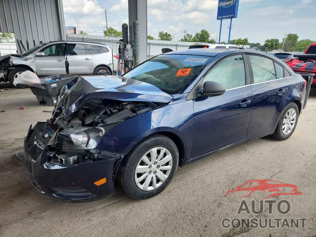 CHEVROLET CRUZE 2011 - 1G1PC5SH3B7124496