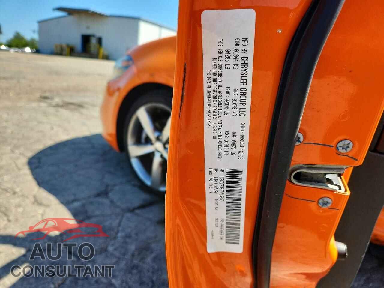 DODGE DART 2014 - 1C3CDFEB6ED715965