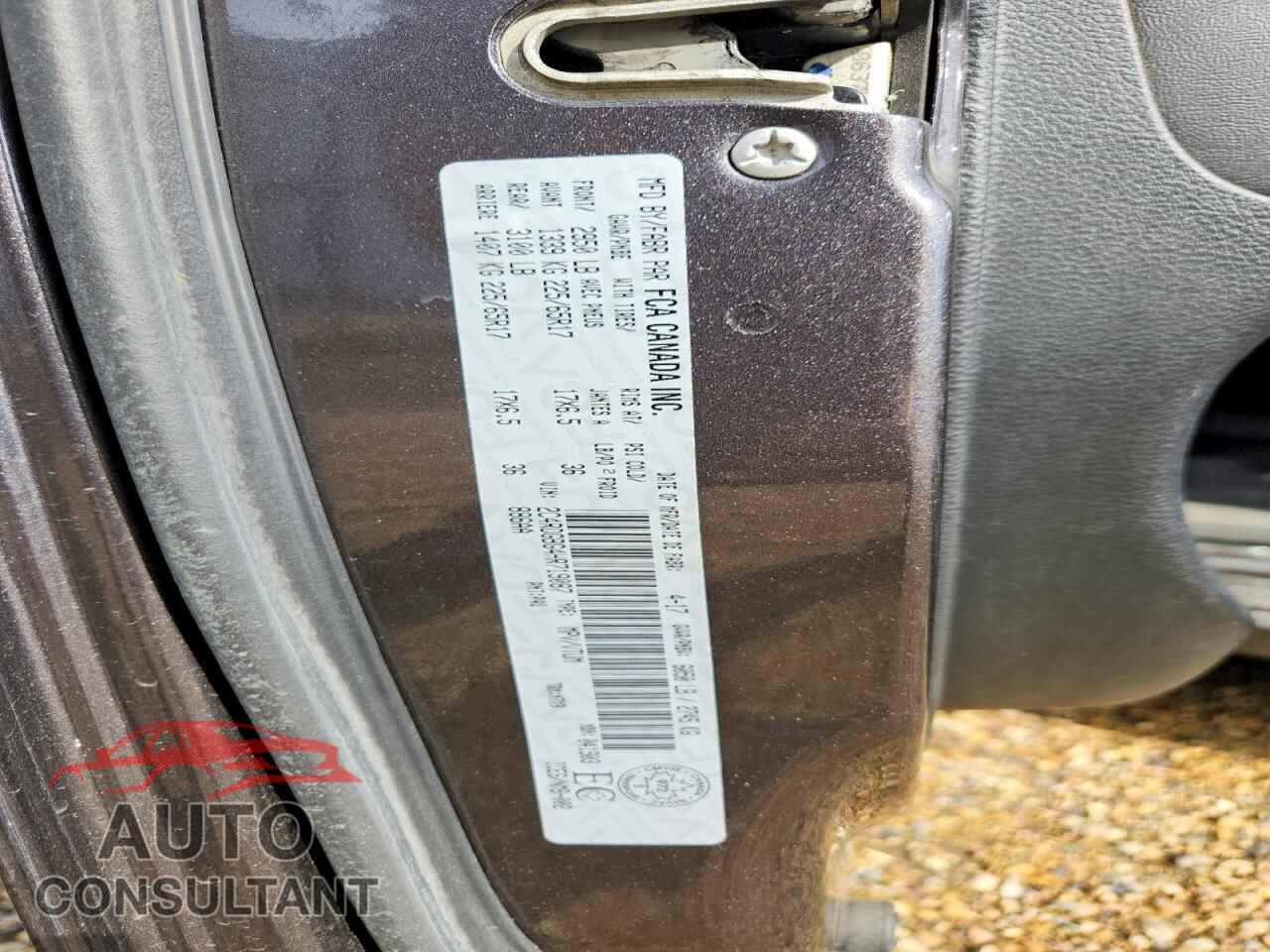 DODGE CARAVAN 2017 - 2C4RDGBG4HR719087