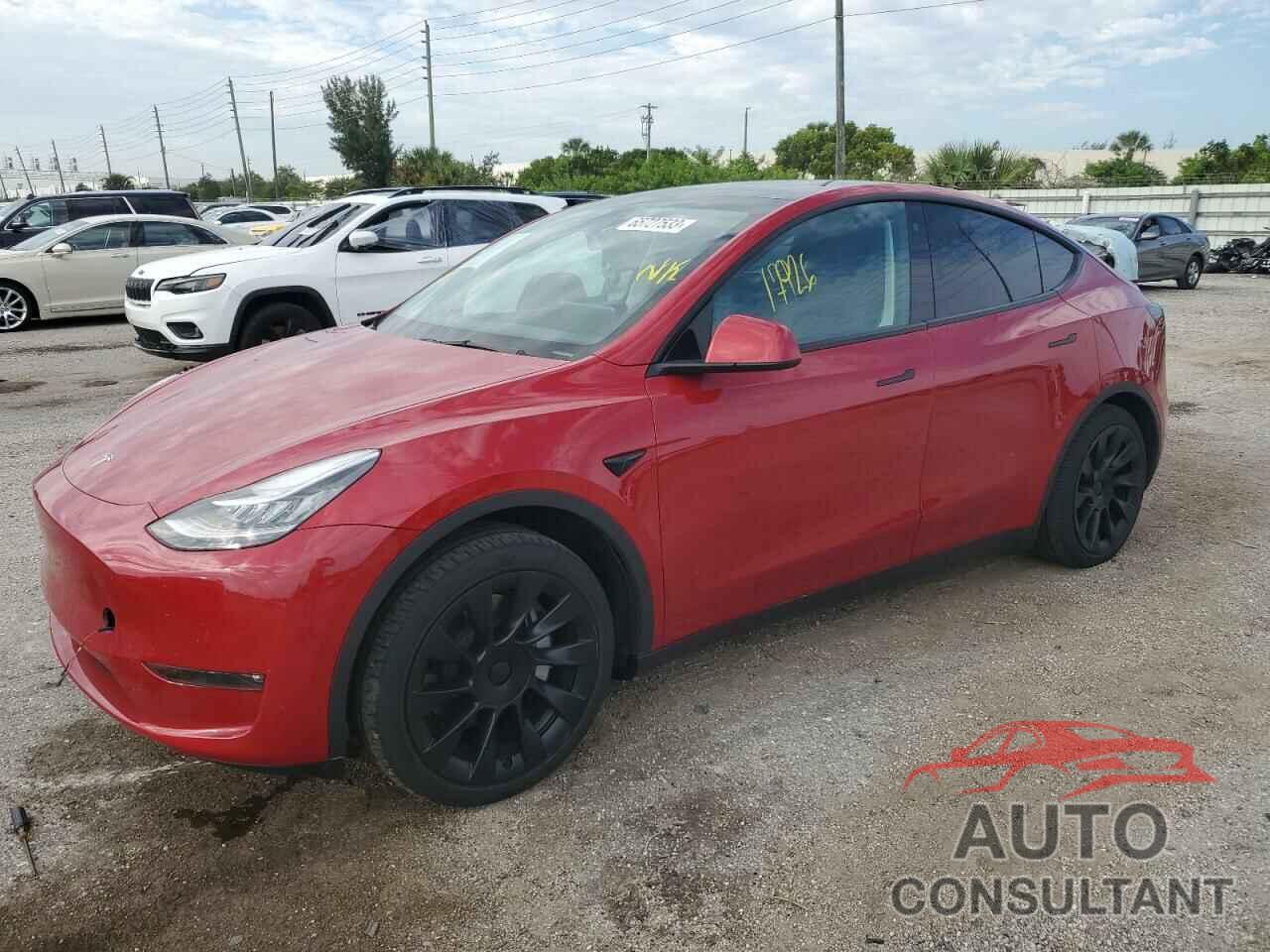 TESLA MODEL Y 2021 - 5YJYGDEE4MF280524