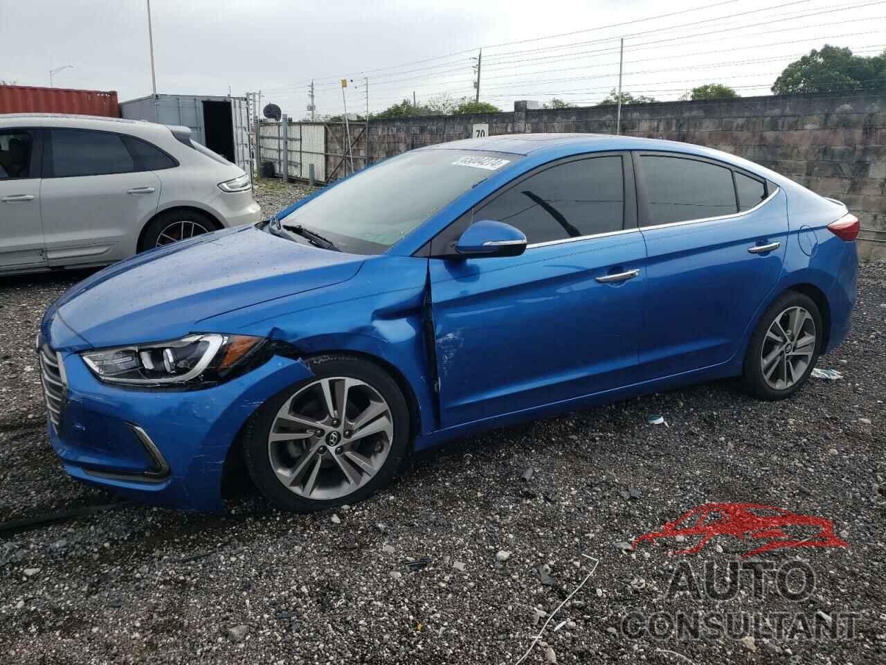 HYUNDAI ELANTRA 2017 - 5NPD84LF6HH110213