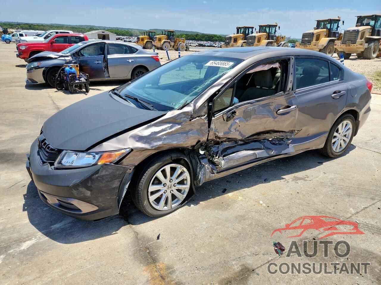 HONDA CIVIC 2012 - 2HGFB2F82CH610979