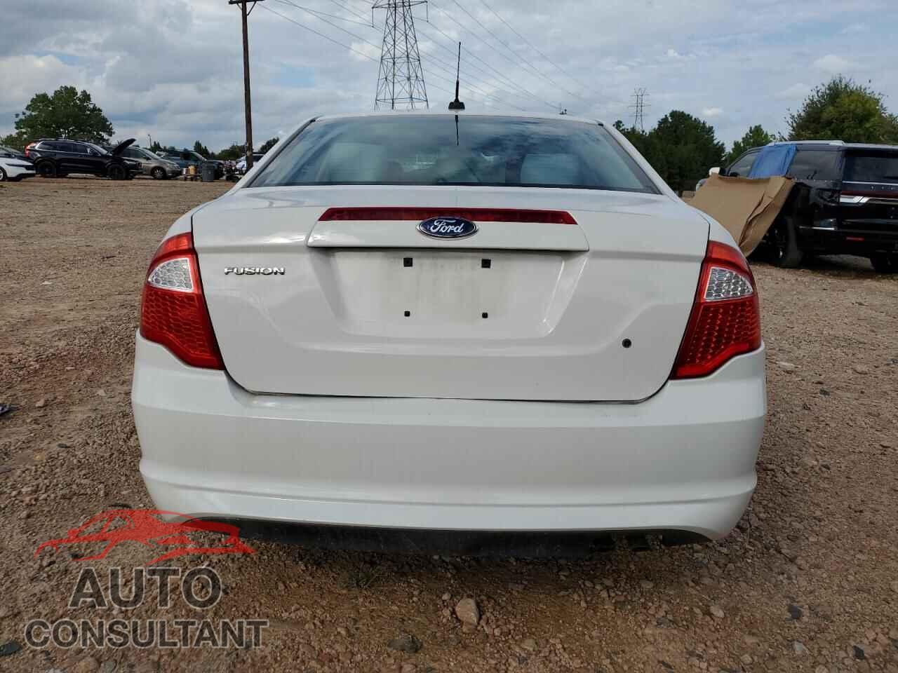 FORD FUSION 2012 - 3FAHP0GA3CR271058