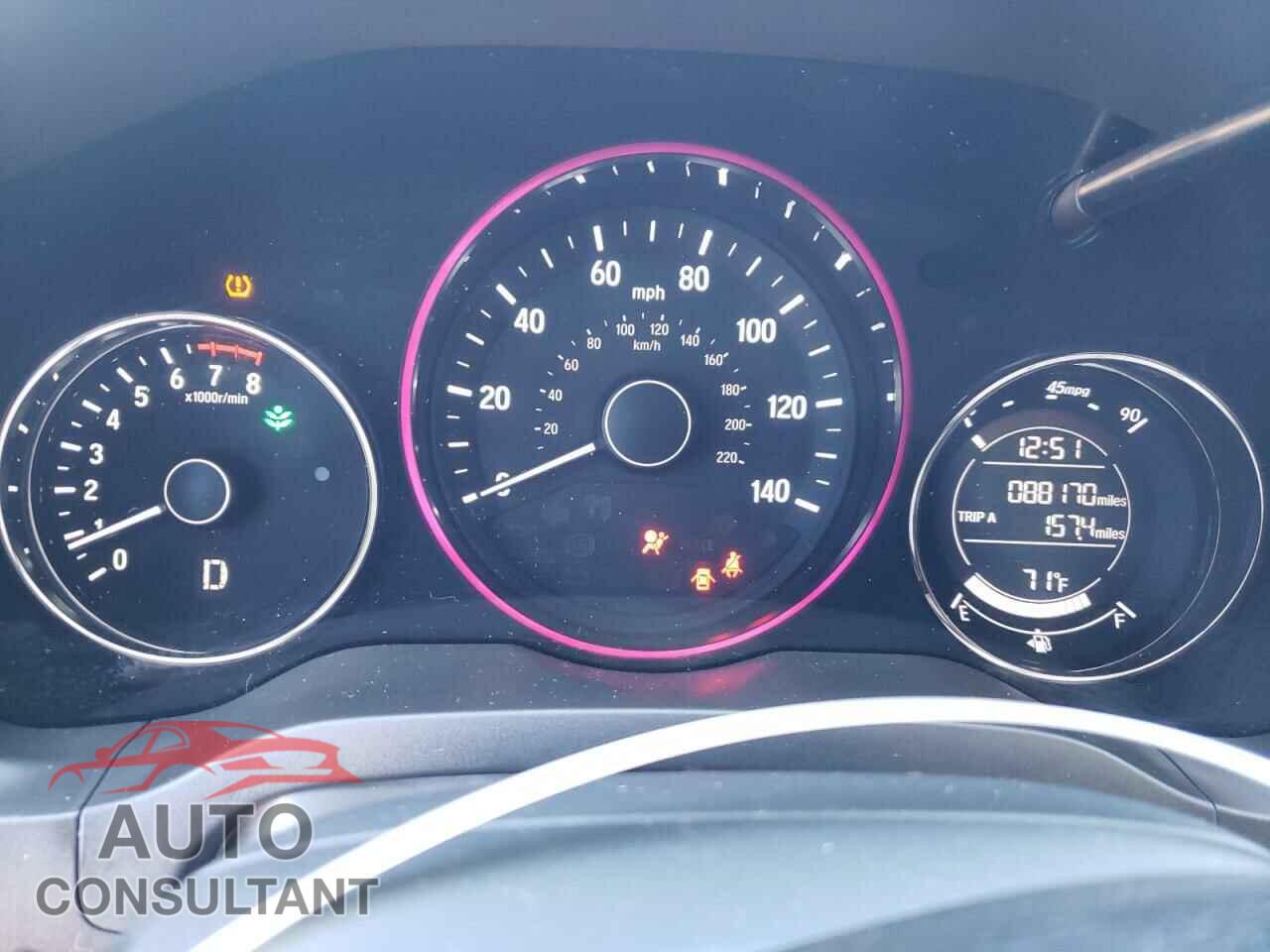 HONDA HR-V 2016 - 3CZRU5H35GM722220