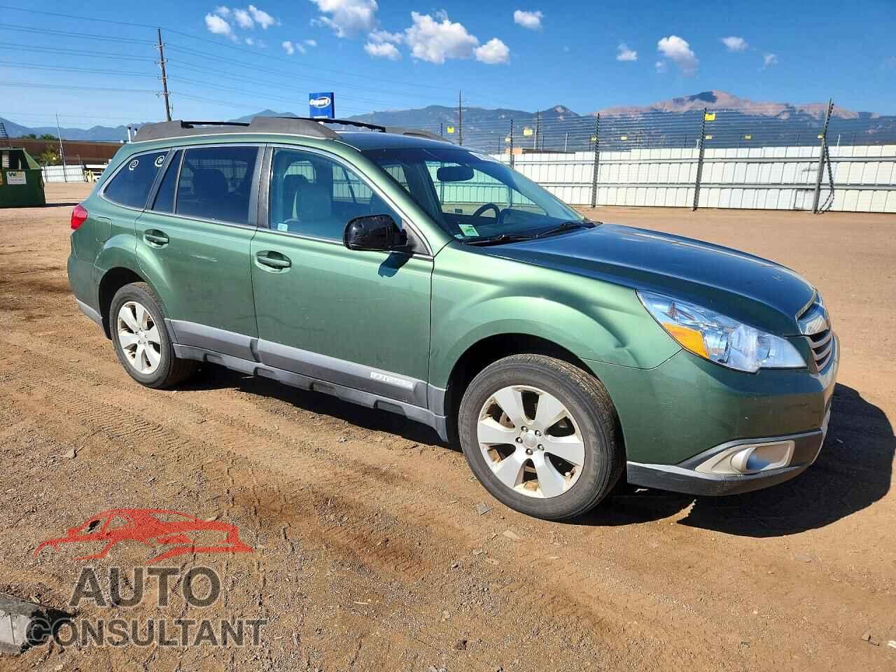 SUBARU OUTBACK 2011 - 4S4BRBKC4B3418947