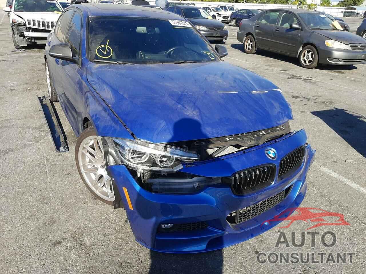 BMW 3 SERIES 2016 - WBA8B3G54GNT63055