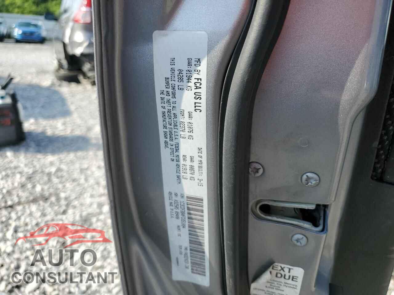 DODGE DART 2015 - 1C3CDFBB0FD351094