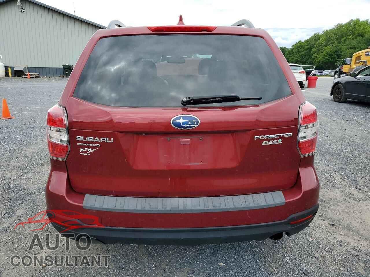 SUBARU FORESTER 2016 - JF2SJAFC9GH404084