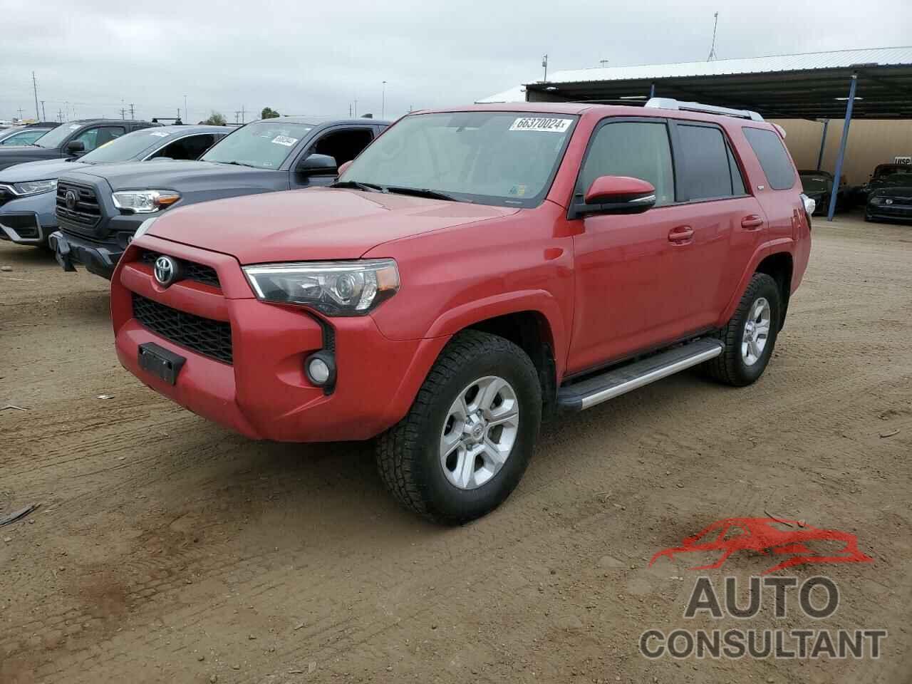 TOYOTA 4RUNNER 2017 - JTEBU5JR9H5473459