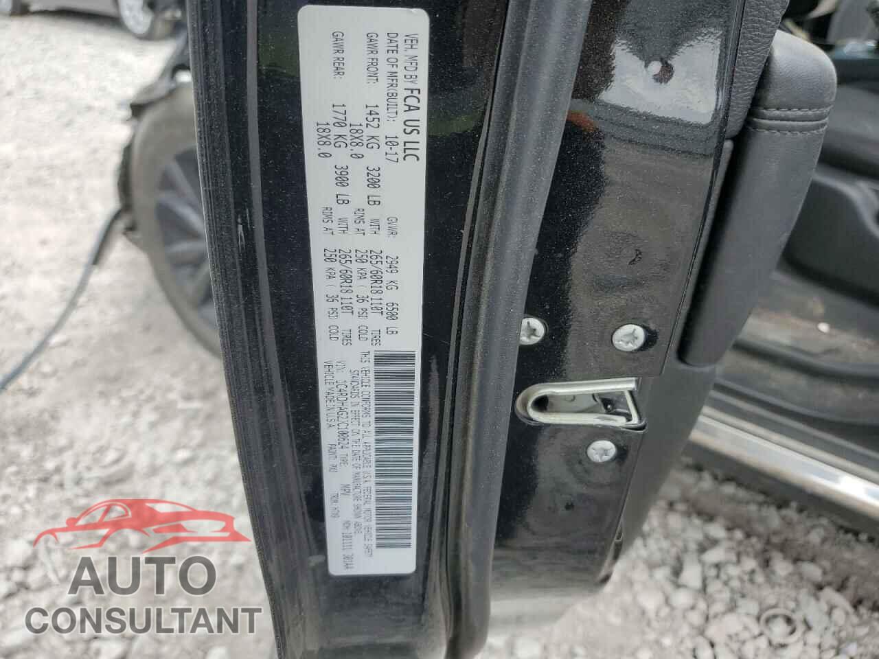 DODGE DURANGO 2018 - 1C4RDHAG2JC100624