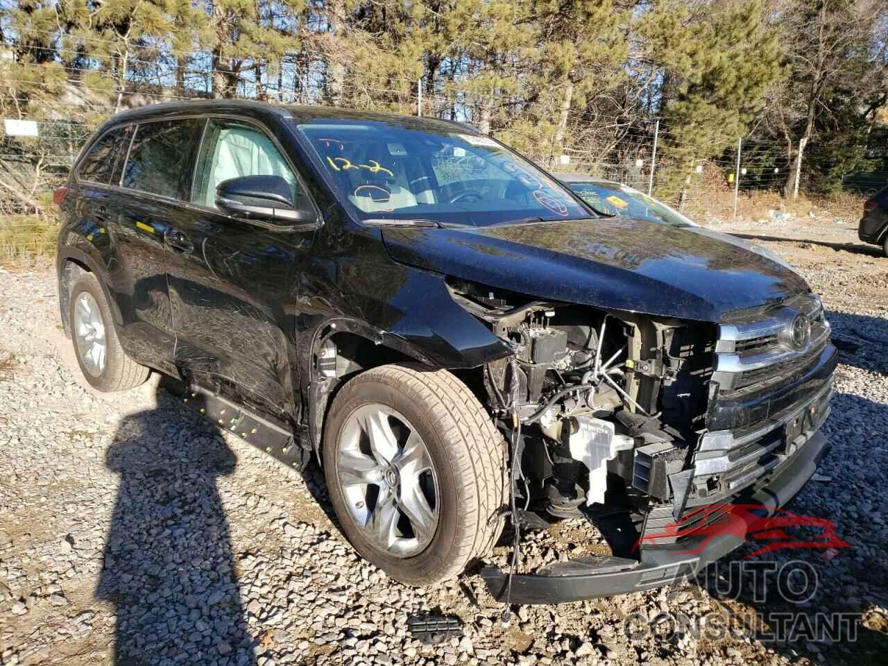 TOYOTA HIGHLANDER 2017 - 5TDDZRFH7HS458619