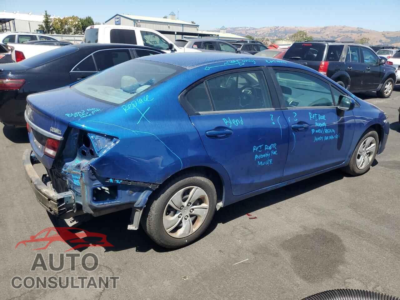 HONDA CIVIC 2014 - 19XFB2F57EE237232