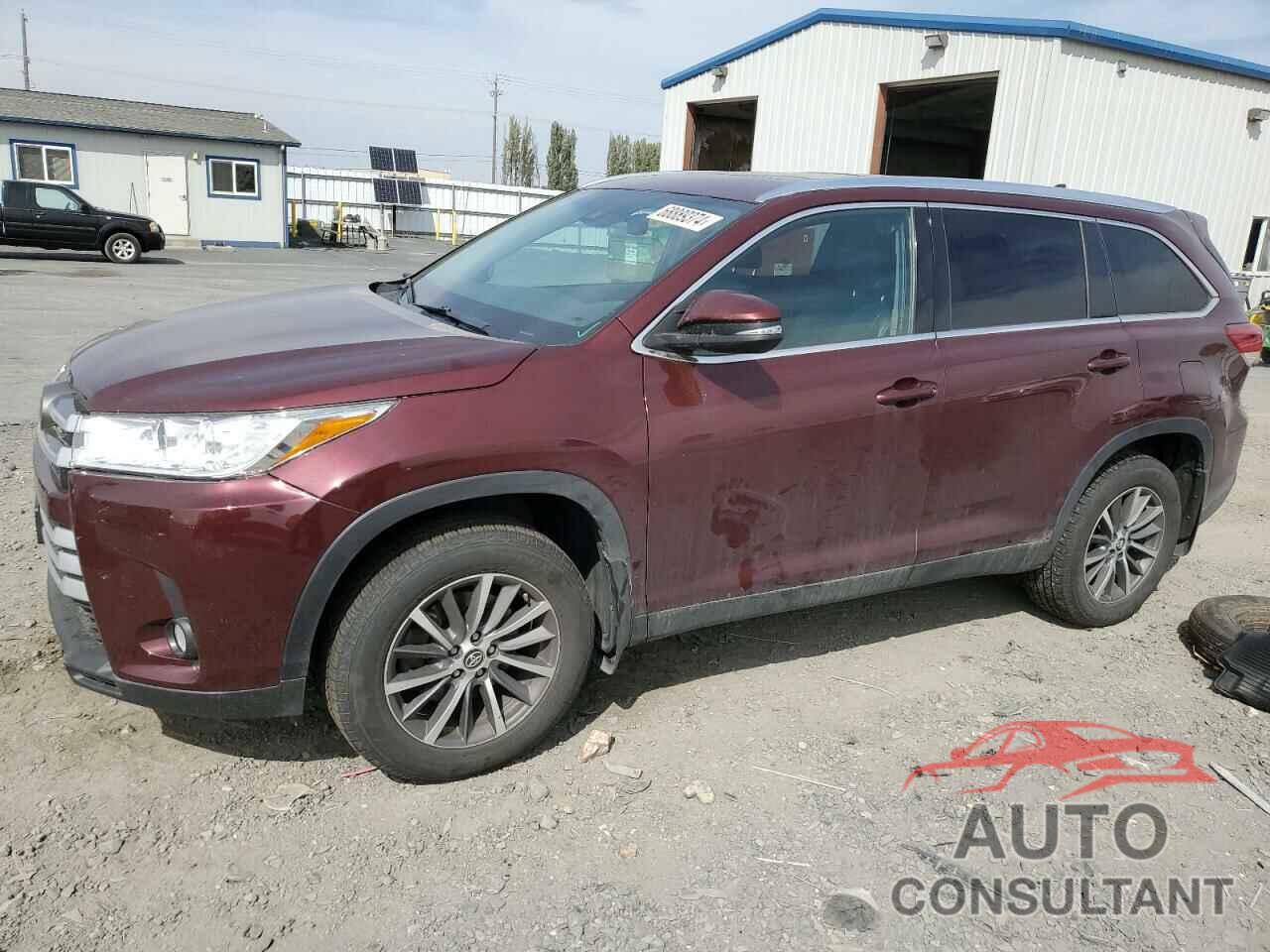 TOYOTA HIGHLANDER 2019 - 5TDJZRFH7KS980466