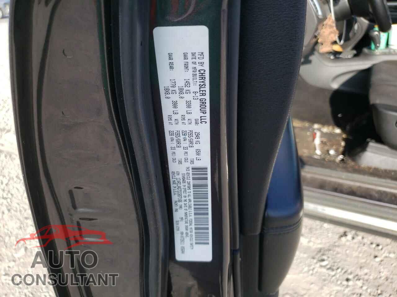 DODGE DURANGO 2013 - 1C4RDJAG7DC697166