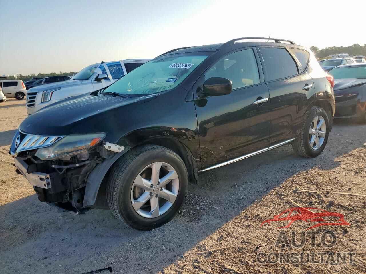 NISSAN MURANO 2009 - JN8AZ18U49W031838