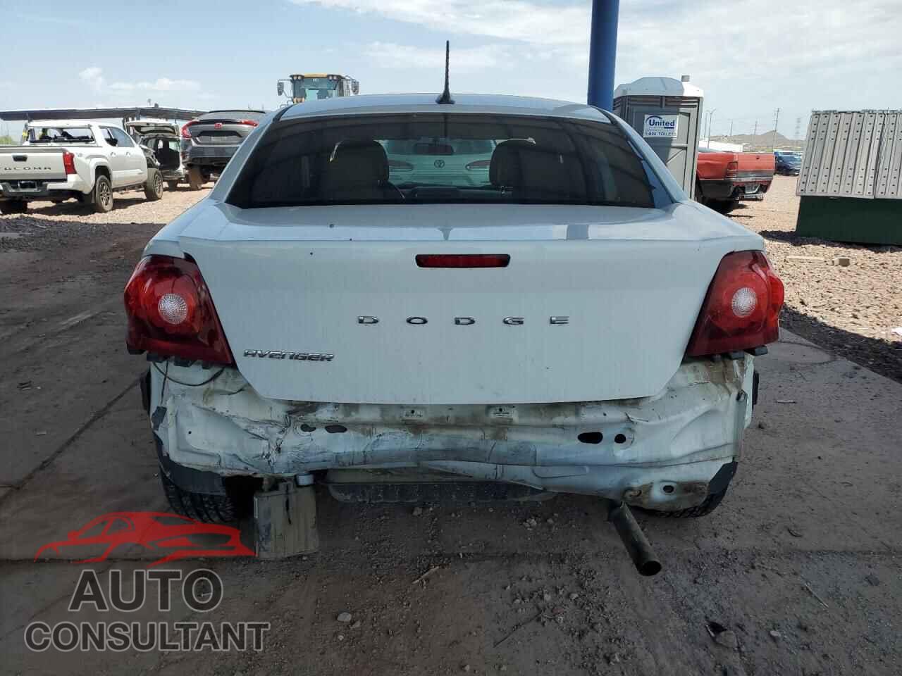 DODGE AVENGER 2012 - 1C3CDZCB0CN153637