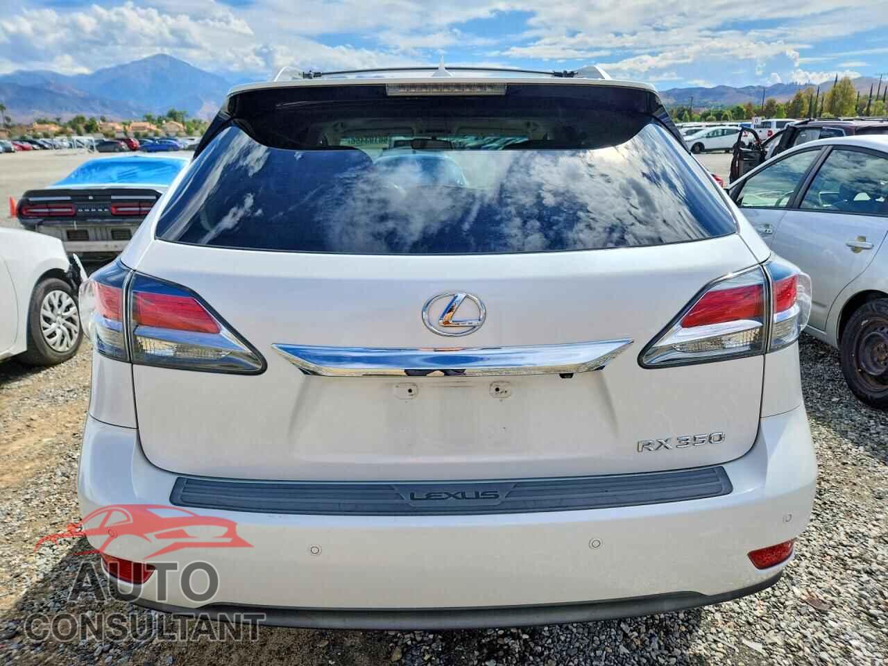 LEXUS RX350 2013 - 2T2ZK1BA0DC109207