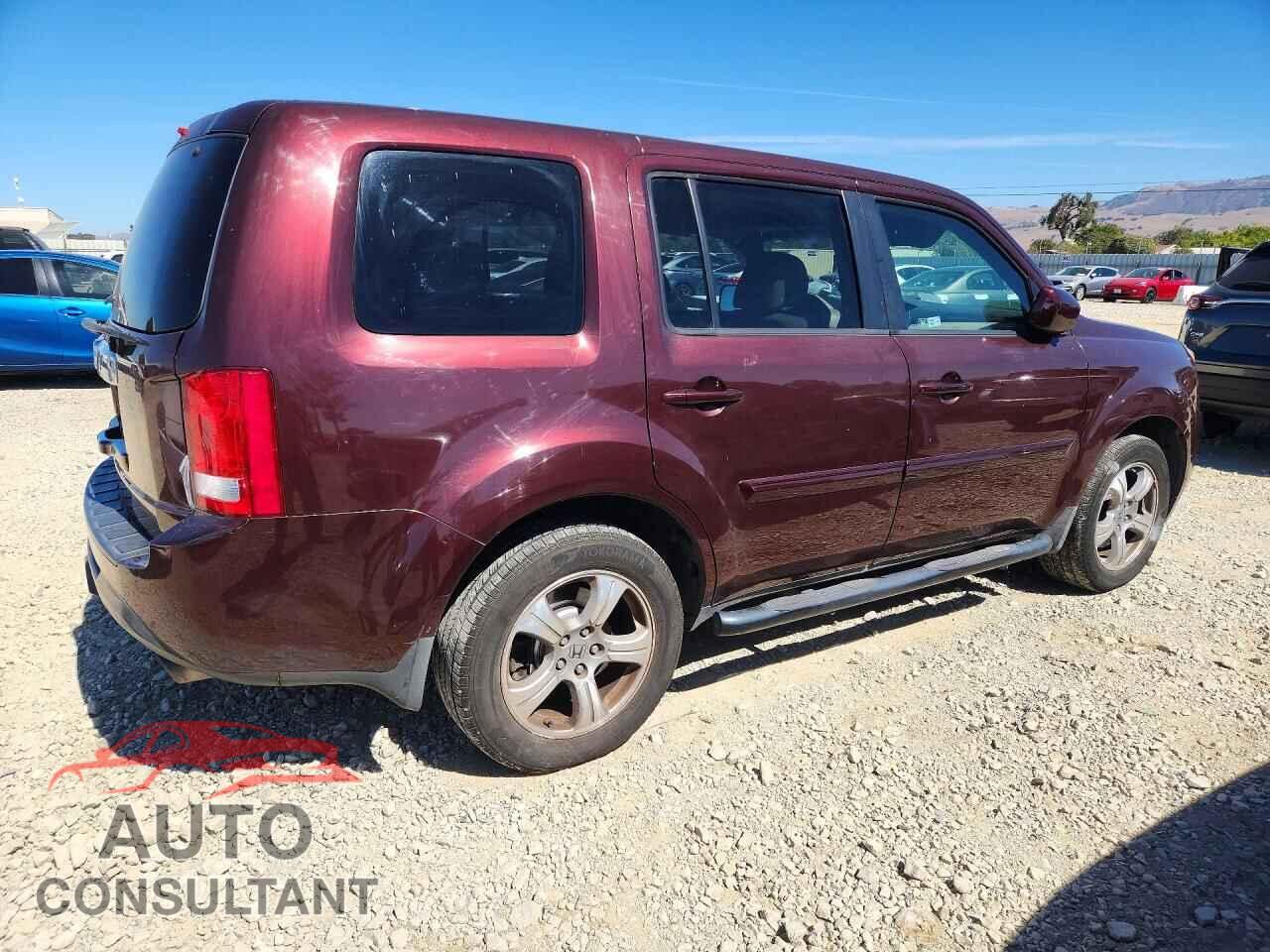 HONDA PILOT 2012 - 5FNYF3H43CB020937